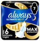ALWAYS MAANDVERBAND ULTRA ULTIMATE NIGHT