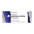 LEIDA PARACETAMOL COFFEINE 500/50