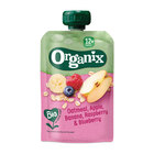 ORGANIX JUST POUCH HAVERVLOKKEN-APPEL-BANAAN-FRAM BOSB (6 ) -NL-BIO-01