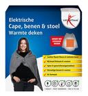 LUCOVITAAL ELEKTRISCHE CAPE, BENEN   STOEL WARMTE DEKEN