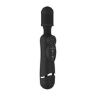 SHOTS TOYS SILICONE MASSAGE WAND BLACK
