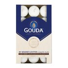 GOUDA WAXINELICHT 8 UUR DOOS WHITE