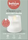 BOLSIUS CLEAN LIGHT STARTERKIT WIT