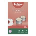 BOLSIUS THEELICHT 8 UUR WIT