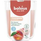 BOLSIUS GEURGLAS 97/85 TRUE SCENTS PEACH
