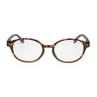 MELLESON EYEWEAR LEESBRIL HAVANNA MAT ROND  2,00