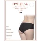 BYE BRA – INVISIBLE HIPSTER NUDE   BLACK 2-PACK L