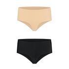 BYE BRA – INVISIBLE HIGH BRIEF NUDE   BLACK M