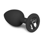 EASYTOYS DIAMOND PLUG KLEIN – ZWART