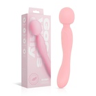 GOOD VIBE OLNY SIMI DUBBELZIJDIGE WAND VIBRATOR ROZE