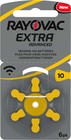 RAYOVAC EXTRA ADVANCED HEARING AID ZINC-AIR P10